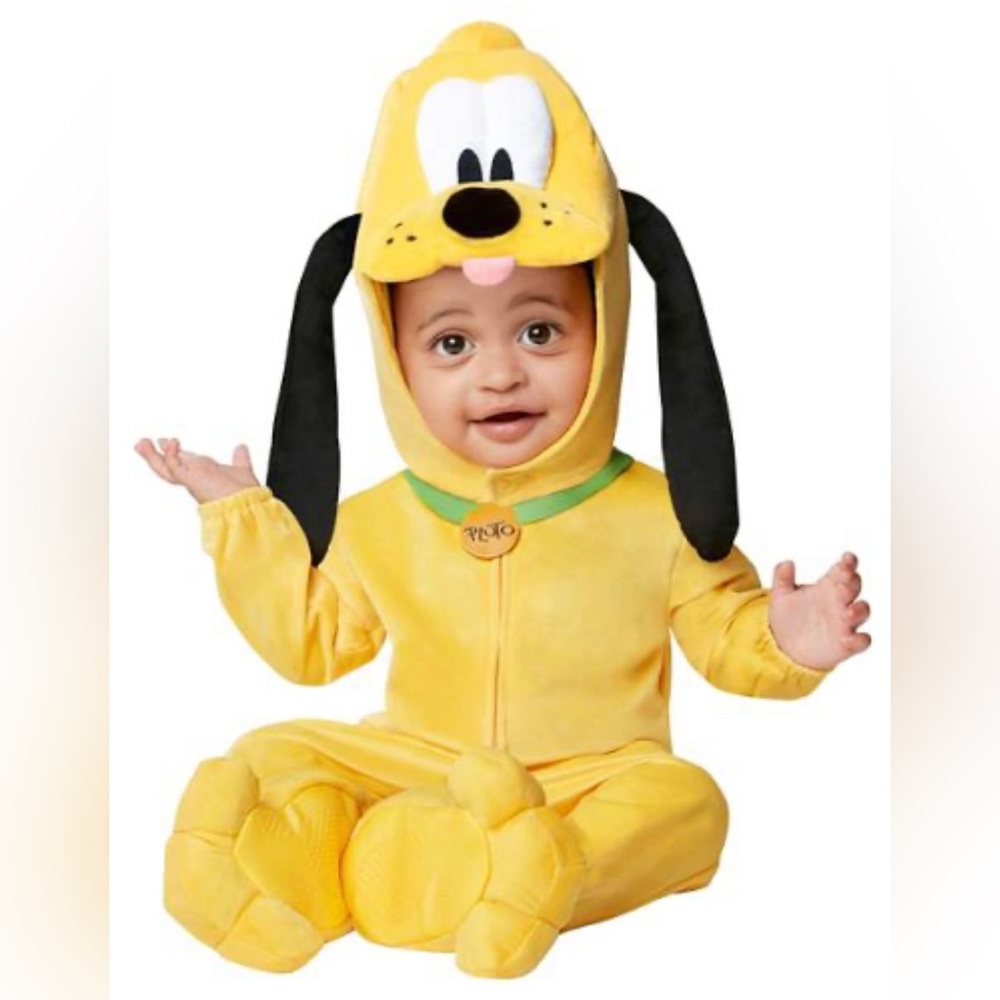 Disney Yellow Pluto Kids Costume